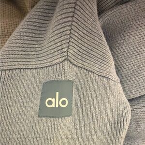 ALO Yoga Scholar hoodie in celestial blue